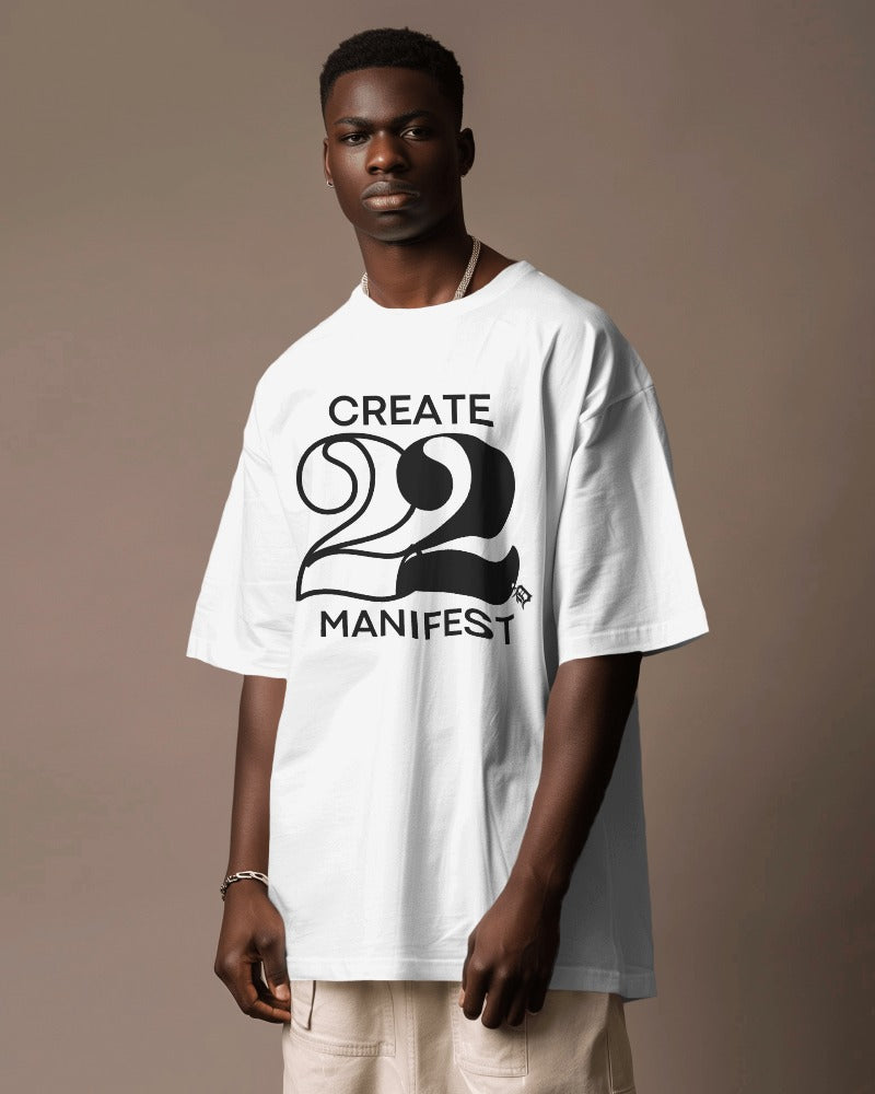 TWENTY TWO MANIFEST SHIRT (LARGE LOGO)